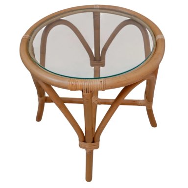 MESA DE TERRAZA RIPLEY HOME PAMPLONA RATTAN 45X45 CM - 3