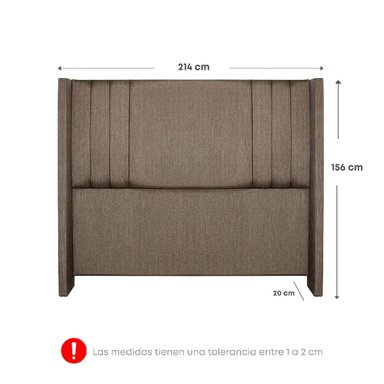 DORMITORIO FORLI PLATINIUM KING + VELADORES - 7