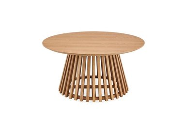 MESA DE CENTRO MAISON LINETT NANTES NATURAL 80X80 CM - 2
