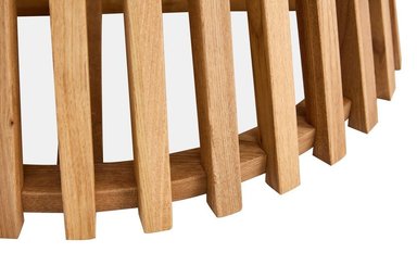 MESA DE CENTRO MAISON LINETT NANTES NATURAL 80X80 CM - 6