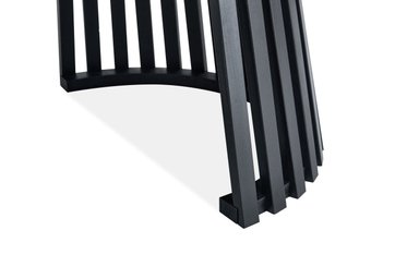 MESA DE COMEDOR MAISON LINETT NANTES NEGRO MATE 100X210 CM - 6