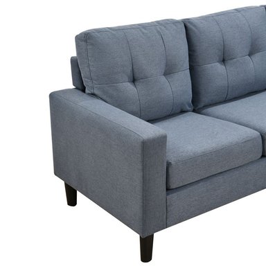 SECCIONAL INTERCAMBIABLE RIPLEY HOME MILÁN 4 CUERPOS NEW DENIM - 7