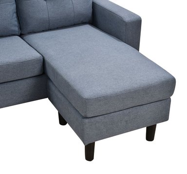SECCIONAL INTERCAMBIABLE RIPLEY HOME MILÁN 4 CUERPOS NEW DENIM - 8