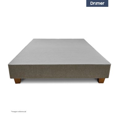CAMA BOX TARIMA DRIMER AMERICANA 2 PLAZAS BEIGE REGULAR - 2