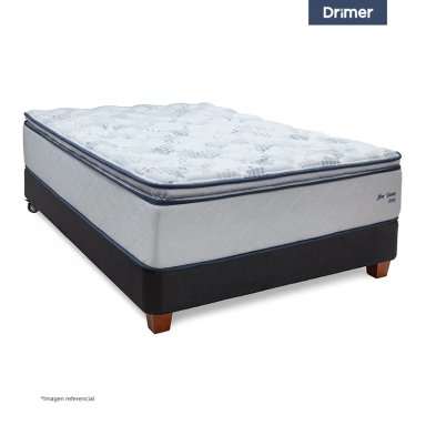 CAMA AMERICANA DRIMER 1 PLAZA BLANCO NEW OZONO - 1