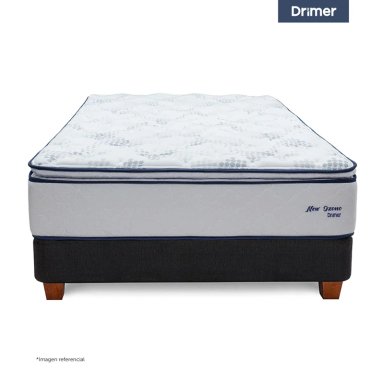CAMA AMERICANA DRIMER 1 PLAZA BLANCO NEW OZONO - 2