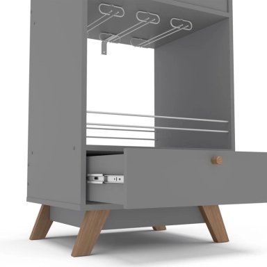MUEBLE BAR RIPLEY HOME CARACHI MDP GRIS - 7