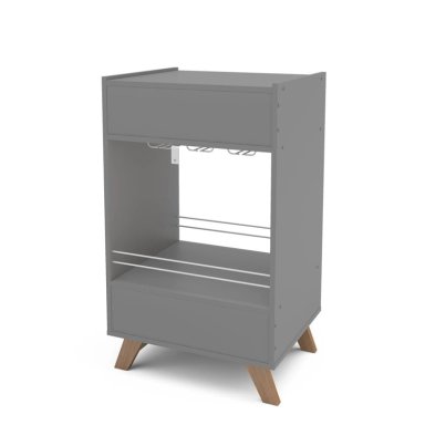 MUEBLE BAR RIPLEY HOME CARACHI MDP GRIS - 8