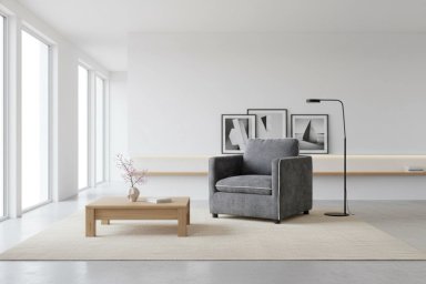 SILLÓN RIPLEY HOME PIPING GRIS - 2