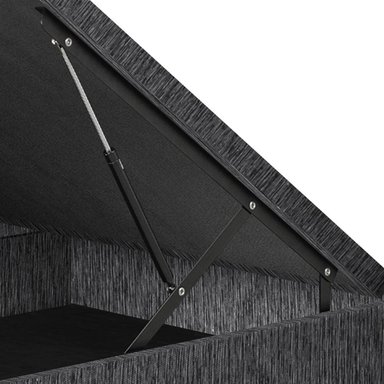 BASE BOXET PARAÍSO DELUXE 2 PLAZAS CHARCOAL - 4