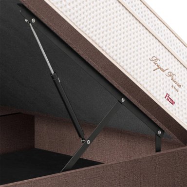 DORMITORIO BOXET PARAISO ROYAL PRINCE FIRME QUEEN + 2 ALMOHADAS VISCOELÁSTICAS - 4