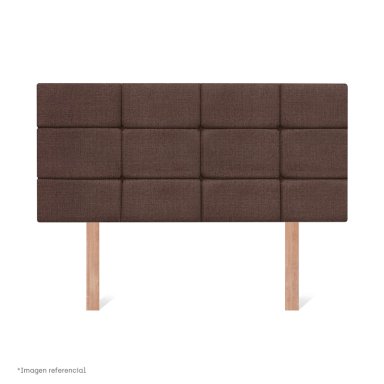 DORMITORIO BOXET PARAÍSO ROYAL CROWN BLOCKS 2 PLAZAS CHOCOLATE + 2 ALMOHADAS VISCOELÁSTICAS - 5