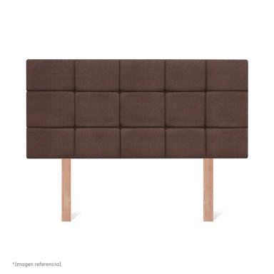 DORMITORIO BOXET PARAÍSO ROYAL CROWN BLOCKS QUEEN CHOCOLATE + 2 ALMOHADAS VISCOELÁSTICAS - 5
