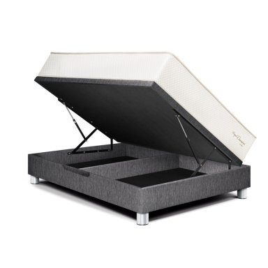 DORMITORIO BOXET PARAISO ROYAL CROWN 1.5 PLAZAS + 1 ALMOHADA VISCOELÁSTICA - 2