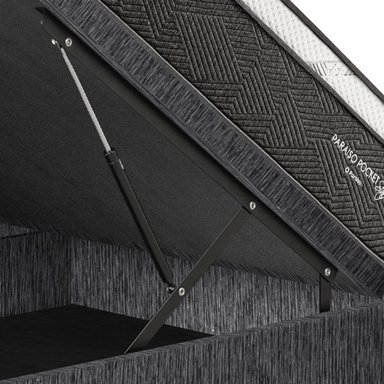CAMA BOXET PARAISO PARAÍSO POCKET STAR QUEEN CHARCOAL - 4