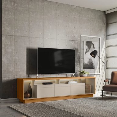 MESA TV RIPLEY HOME CRONOS 2.2 CON CINTA LED HASTA 75" - 2