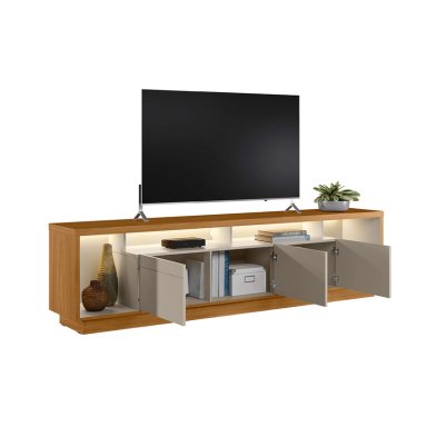 MESA TV RIPLEY HOME CRONOS 2.2 CON CINTA LED HASTA 75" - 7