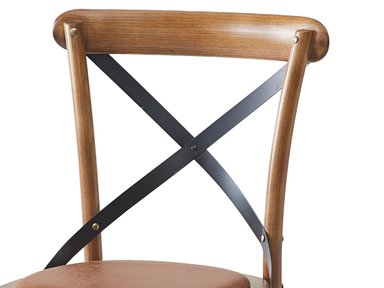 SILLA DE COMEDOR RIPLEY HOME IRONBRIDGE CARAMELO - 3