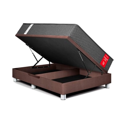 JUEGO DE DORMITORIO BOXET PARAISO SU MAJESTAD QUEEN CHOCOLATE - 2