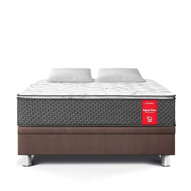 CAMA BOXET PARAÍSO SUPER STAR QUEEN CHOCOLATE - 2