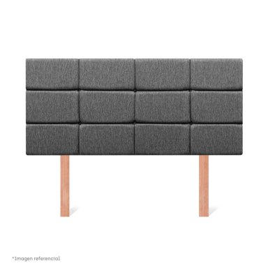 DORMITORIO BOXET PARAÍSO SUPER STAR BLOCKS 2 PLAZAS GRIS - 5