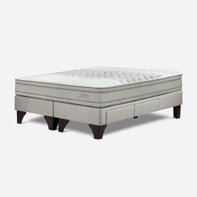 CAMA EUROPEA ROSEN CON CAJONES TEMPO PLUS KING - 2