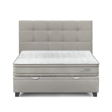 DORMITORIO BOXET ROSEN TEMPO PLUS QUEEN ISSEY NIEBLA - 3