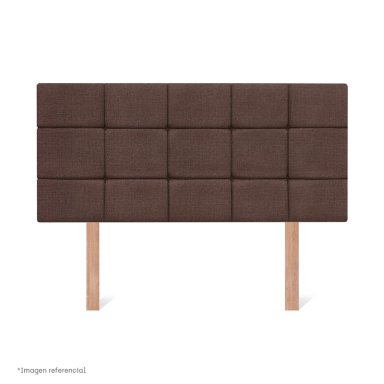 DORMITORIO BOXET PARAÍSO ROYAL CLOUD BLOCKS QUEEN CHOCOLATE + 2 ALMOHADAS VISCOELÁSTICAS - 5