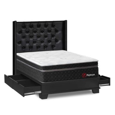 DORMITORIO CON CAJONES FORLI PLATINIUM 2 PLAZAS - 3
