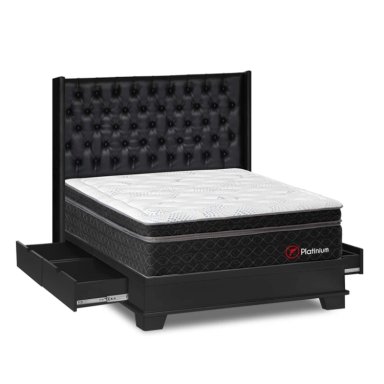 DORMITORIO CON CAJONES FORLI PLATINIUM KING - 3