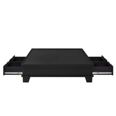 BASE CON CAJONES FORLI LAQUEADO 2 PLAZAS - 1