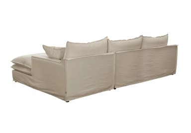 SECCIONAL DERECHO MAISON LINETT LILLE 5 CUERPOS TAUPE - 4