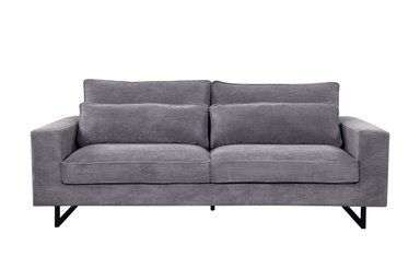 SOFÁ RIPLEY HOME OLIVE 3 CUERPOS GRIS - 4