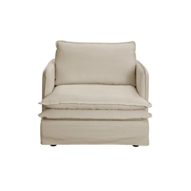 SILLÓN MAISON LINETT LILLE TAUPE - 2