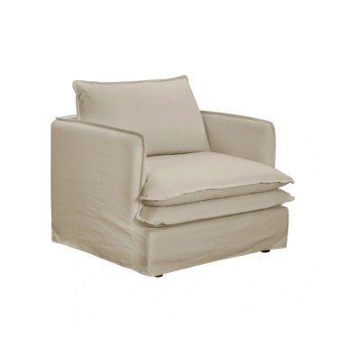 SILLÓN MAISON LINETT LILLE TAUPE - 3