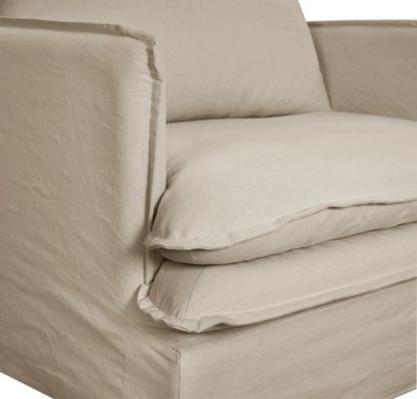 SILLÓN MAISON LINETT LILLE TAUPE - 5