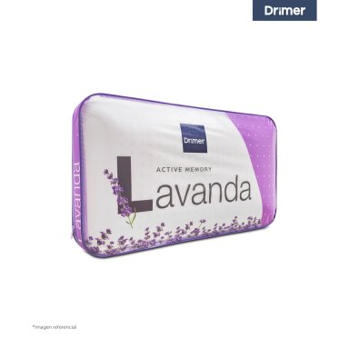 ALMOHADA DRIMER ACTIVE MEMORY AROMA LAVANDA 70X40 CM - 5