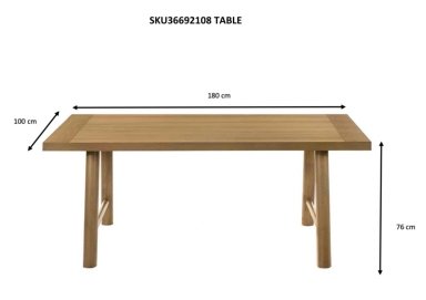 JUEGO DE COMEDOR RIPLEY HOME JULIETA 6 SILLAS GRIS - 3