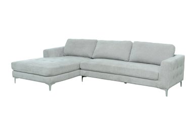 SECCIONAL IZQUIERDO RIPLEY HOME DELPHI 5 CUERPOS GRIS CLARO - 2