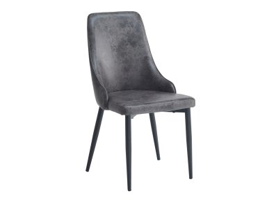 JUEGO DE COMEDOR RIPLEY HOME ANN 6 SILLAS NEGRO - 8
