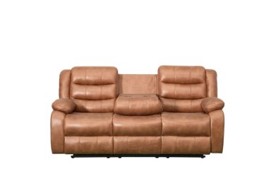SILLÓN RECLINABLE RIPLEY HOME BADLANDS 3 CUERPOS CON POSAVASOS CAFÉ - 5