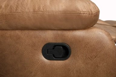SILLÓN RECLINABLE RIPLEY HOME BADLANDS 3 CUERPOS CON POSAVASOS CAFÉ - 8