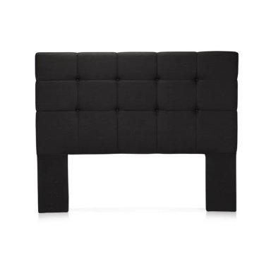 DORMITORIO EUROPEO ROSEN ART 4 2 PLAZAS ISSEY GRAFITO + 2 VELADORES - 9