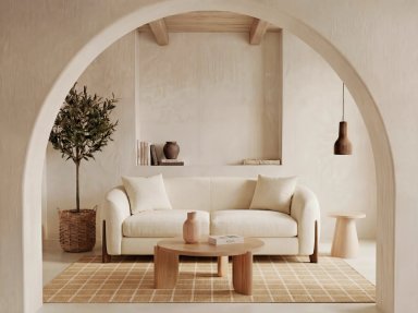 SOFÁ MAISON LINETT SYLVIE 3 CUERPOS TAUPE - 9