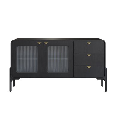 APARADOR MAISON LINETT SELECT NEGRO - 4