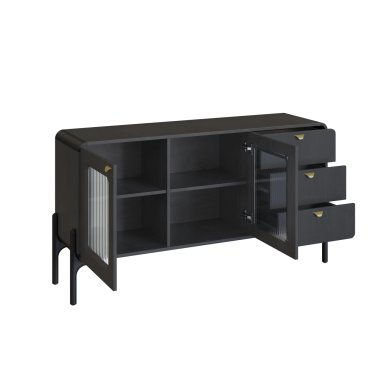 APARADOR MAISON LINETT SELECT NEGRO - 5