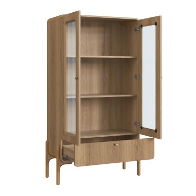 VITRINA MAISON LINETT SELECT MARRÓN - 5