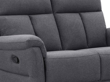 RECLINABLE RIPLEY HOME HAMILTON 2 CUERPOS GRIS - 5