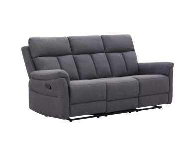RECLINABLE RIPLEY HOME HAMILTON 3 CUERPOS GRIS - 3