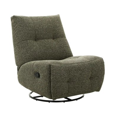RECLINABLE RIPLEY HOME CARLOS BASE GIRATORIA VERDE - 2